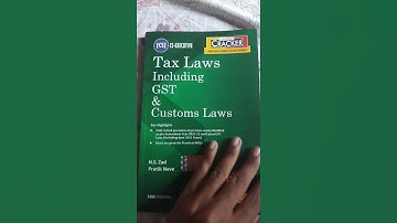 Cs executive question bank #CS executive #Tax Laws and GST nd Customs #TAXMANN #amazon #youtube