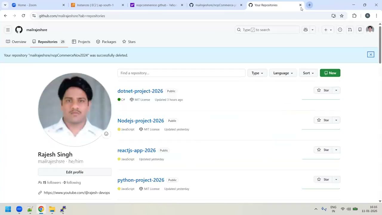 Docker Day-13 | Multi stage Dockerfile for Dotnet app || Mongo DB && Mongo Express