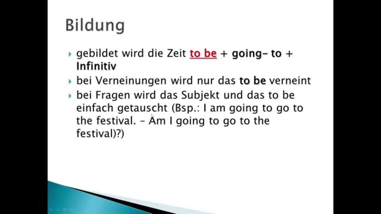 Das going to future | Englisch - YouTube