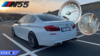 2011 BMW 535 i N55 WITH CUSTOM EXHAUST - POV Test Drive (Binaural Audio)