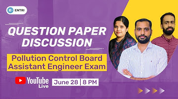Pollution Control Board Assistant Engineer Exam - Question Paper Discussion