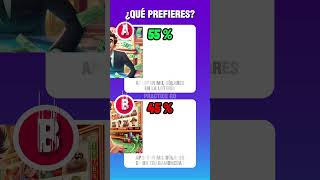 ¿Y TU QUE PREFIERES? Trivia  Triviador Quiz 🔥🔥