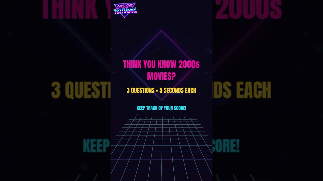 🎬 2000s Movie Trivia Challenge — Can You Go 3/3? #Shorts