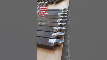 Dao Tiện Hợp Kim Cứng #shorts #cơkhíchếtạo