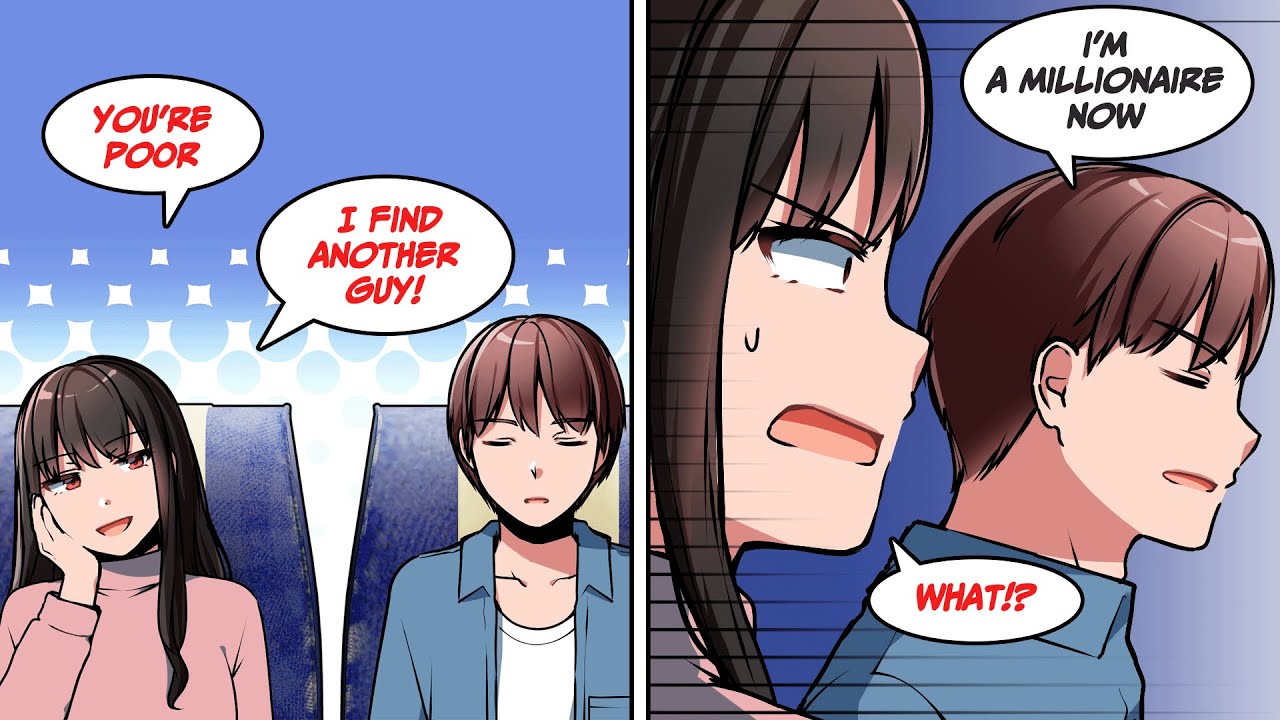 ［Manga dub］I met my ex who dumped me because I was poor but…