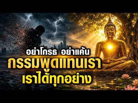 อย่าโกรธ ปล่อยให้กรรมทำลายเขา บุญจะนำทุกอย่างมาให้คุณ