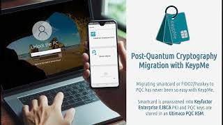 Post-Quantum smartcard migration using KeypMe standard passwordless solution