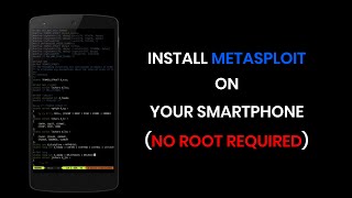 How to install #Metasploit on #Termux (NO ROOT REQUIRED)