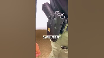 Safariland ALS holster draw