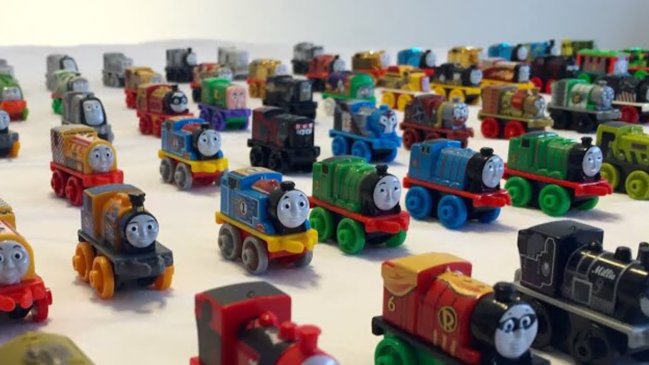 100 Thomas And Friends Minis Train Tank Engines Collection YouTube