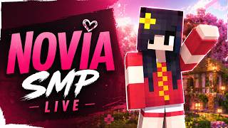 "Cuties Join Fast 😍 Java + Bedrock LIVE Gameplay" 🔥 #minecraft #smp