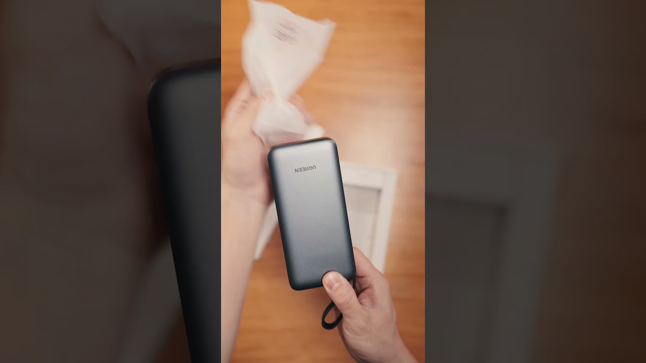 Ugreen 20000mah 45w Fast Charging Power Bank With Built-in Cable