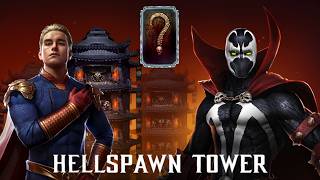 Fatal hell spawn tower boss battle 200 in mk mobile  #mortalkombat #hellspawn @legendpanda9809