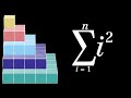 Visual sum of squares iii proof without words