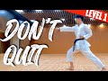 Level 1follow along this karate basics routine with japanese instructions