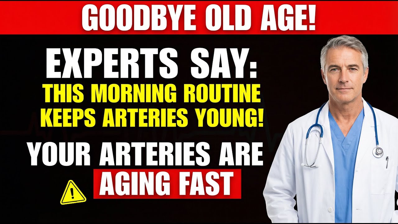 THIS Morning Routine Keeps Your Arteries Young After 60 | Senior Health Tips