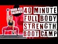 40 Minute FULL BODY Strength Boot Camp Workout 🔥BURN 450 CALORIES!🔥