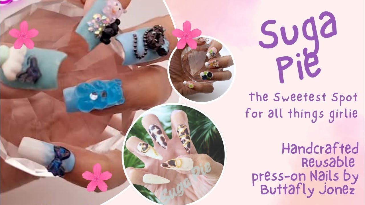 Watch me make a custom pair of reusable Press-on Nails!