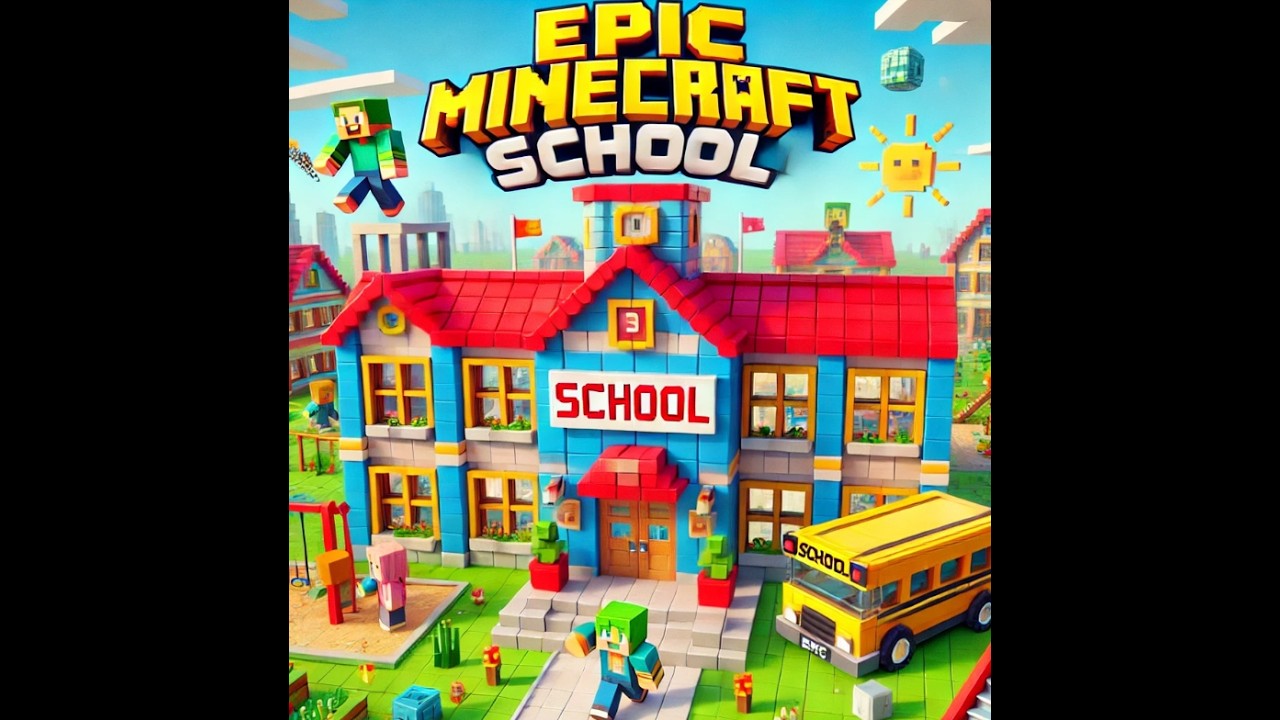 Building a Minecraft School – Epic Classroom and More! - YouTube
