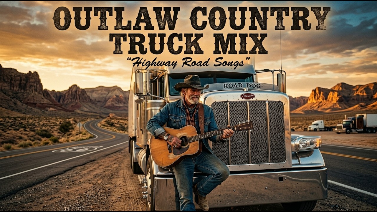 Truck Driving Country Rock 🔥 The Best Highway Anthems for Big Rig Truckers | 3 Hour Mix