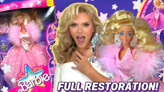 1988 SUPER STAR BARBIE RESTORATION AND REVIEW! FINDING TREASURE AT GOODWILL!!