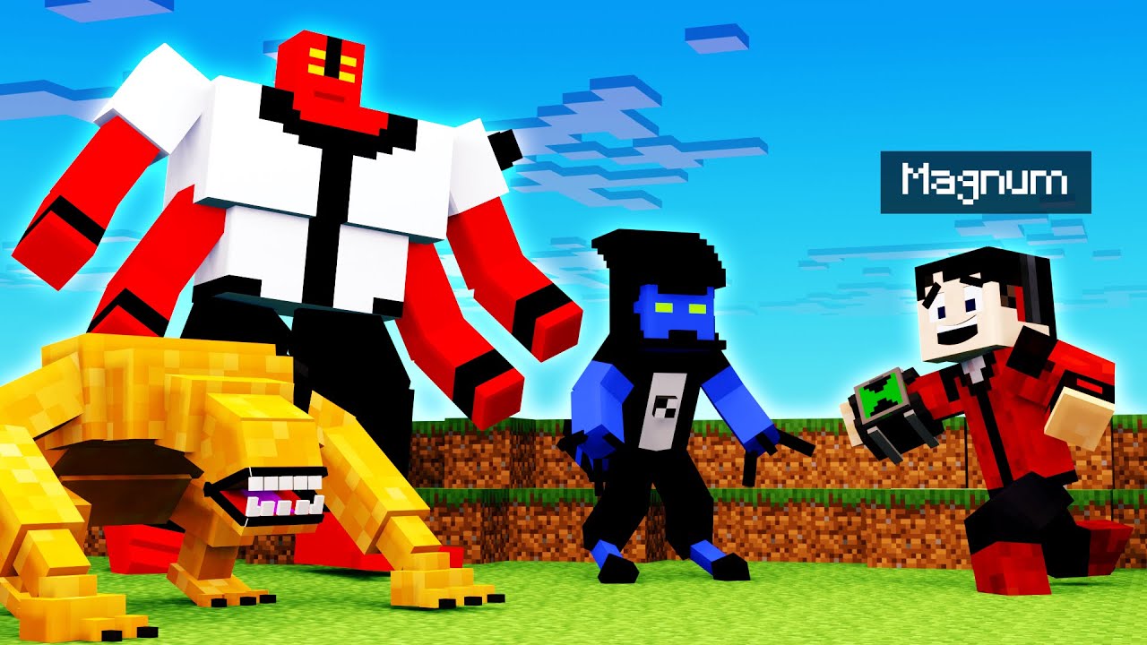 ME TRANSFORMO EN BEN 10! 👽🤣 | Minecraft