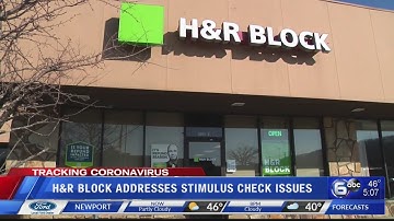 H&R Block addresses stimulus check issues