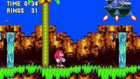 Sonic3C 110706 AIZ1 TAS (Knuckles)