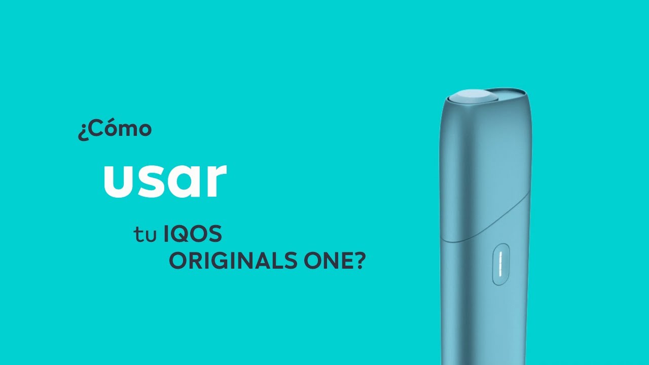 Cómo usar tu IQOS ORIGINALS ONE? 