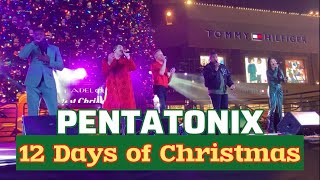 🔴Pentatonix - 12 Days of Christmas (Lyrics) 🔴LIVE @ Citadel Outlets, CA