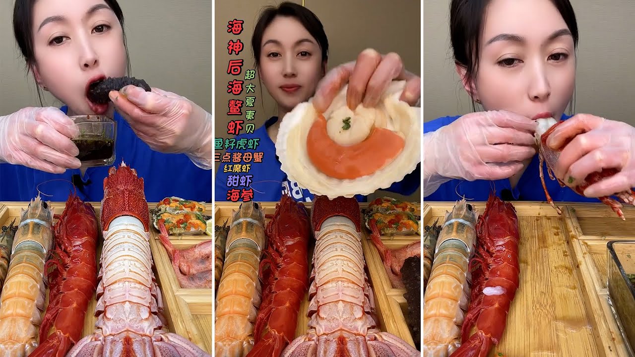 MUKBANG ASMR | Soy sauce various shrimp 리얼사운즈 먹방 먹방 REAL SOUNDS EATING SHOW MUKBANG