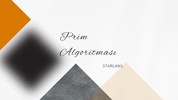 Prim (MST) Minimum Spanning Tree Algoritması