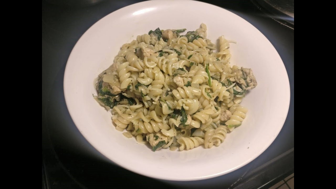 Quick & Healthy Chicken Pasta- No Sauce Pasta - YouTube