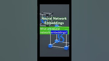 Neural Network Embeddings in AI #artificialintelligence #deeplearning