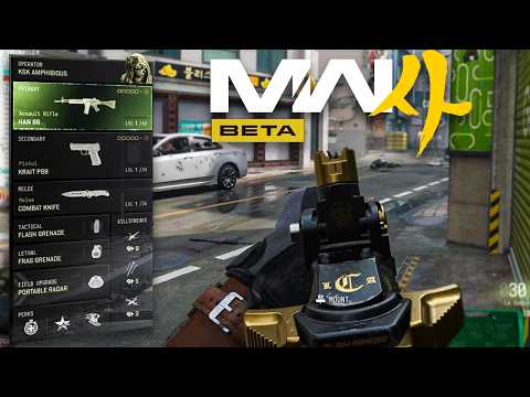 MW4 Beta Overview! (Create a Class, Killstreaks, + More)