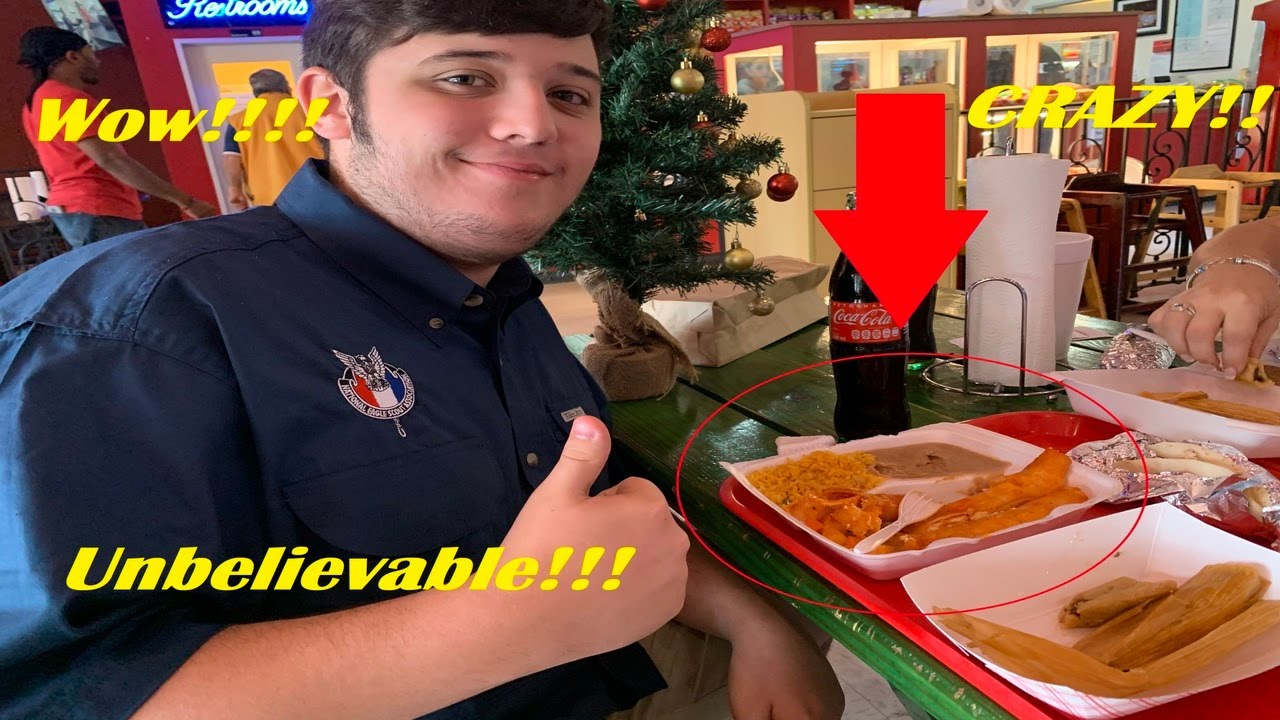 Alamo Tamales & Taco Food Review YouTube