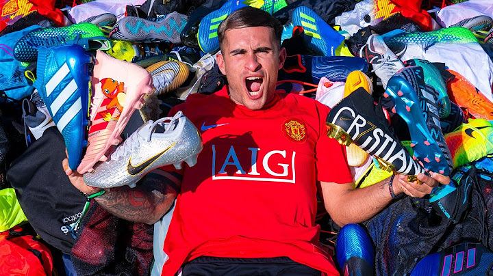 MI COLECCIÓN de BOTAS de FÚTBOL (+100.000€)