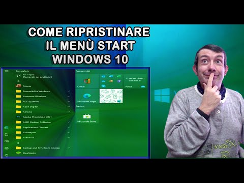 Video: Come Ripristinare Il Pulsante Start