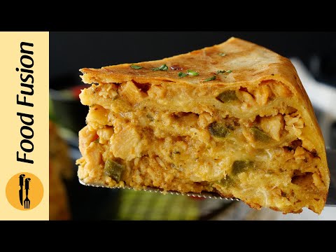 Chicken Tikka Chatti Pathiri Recipe By Food Fusion (Ramzan Special Recipe)