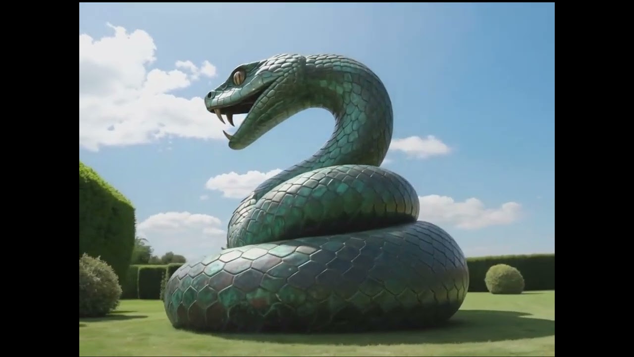 Garden decoration animal statue