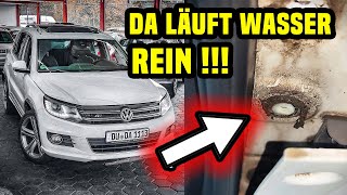 VW Tiguan water in the trunk | Plugs must be NEW for 2 Euros |