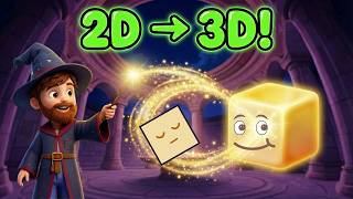 Magical 3D Shapes! Can You Wake the Sleeping Giants | Fun Math For Kids