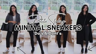 HOW TO STYLE: Sneakers On A PETITE Body Type! 8 CHIC Petite Outfits
