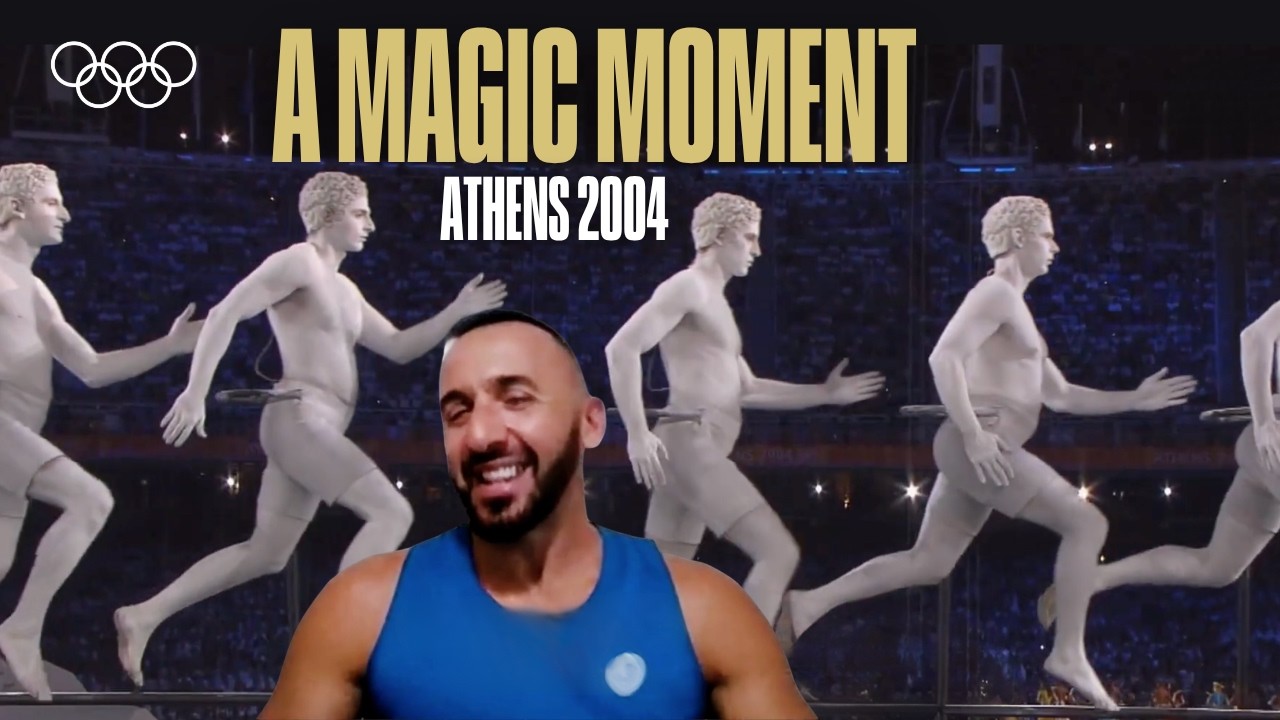 HE was a GREEK GOD at the Opening Ceremony of the Olympic Games Athens 2004 👀🤩