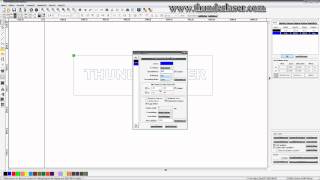 laser cutter software rdworks v8 tutorial 13 Combine Engraving and Cutting screenshot 1