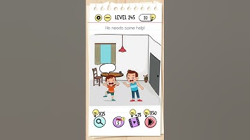brain test level 245 He needs some help!