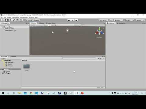 Unity新規プロジェクトの作り方(Unity2018)