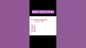 find the value of a | ratio and proportion #shorts #viralshorts #trendingshorts #shortsfeed #math