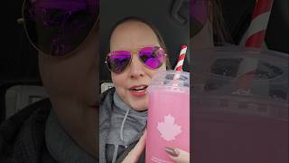 Tim Horton's Frozen Raspberry Mojito Quencher