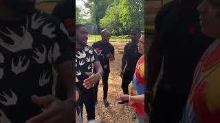 That time when some dudes tried to sing to a man's girl!